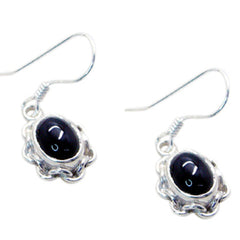 Black-Onyx-Middle-Eastern-Leah-multiple-Dangle-Black-Sterling-Silver-Earring