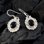 Black-Onyx-Turkish-Camilla-multiple-Dangle-Black-925-Silver-Earring
