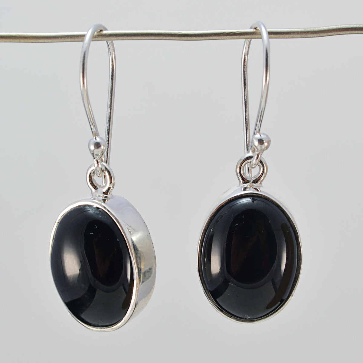 Black-Onyx-Middle-Eastern-Chloe-multiple-Dangle-Black-925-Silver-Earring