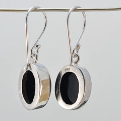 Black-Onyx-Middle-Eastern-Chloe-multiple-Dangle-Black-925-Silver-Earring