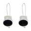 Black-Onyx-Mexican-Claire-multiple-Dangle-Black-Silver-Earring