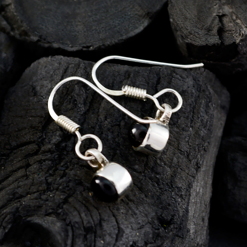 Black-Onyx-Australian-Clara-multiple-Dangle-Black-92.5-Silver-Earring