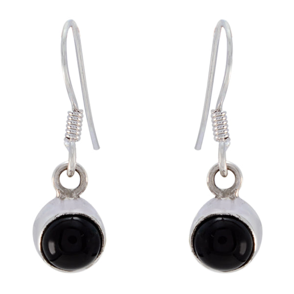 Schwarzer Onyx-Australian-Clara-Mehrfach-Ohrhänger-Schwarz-92,5-Silber