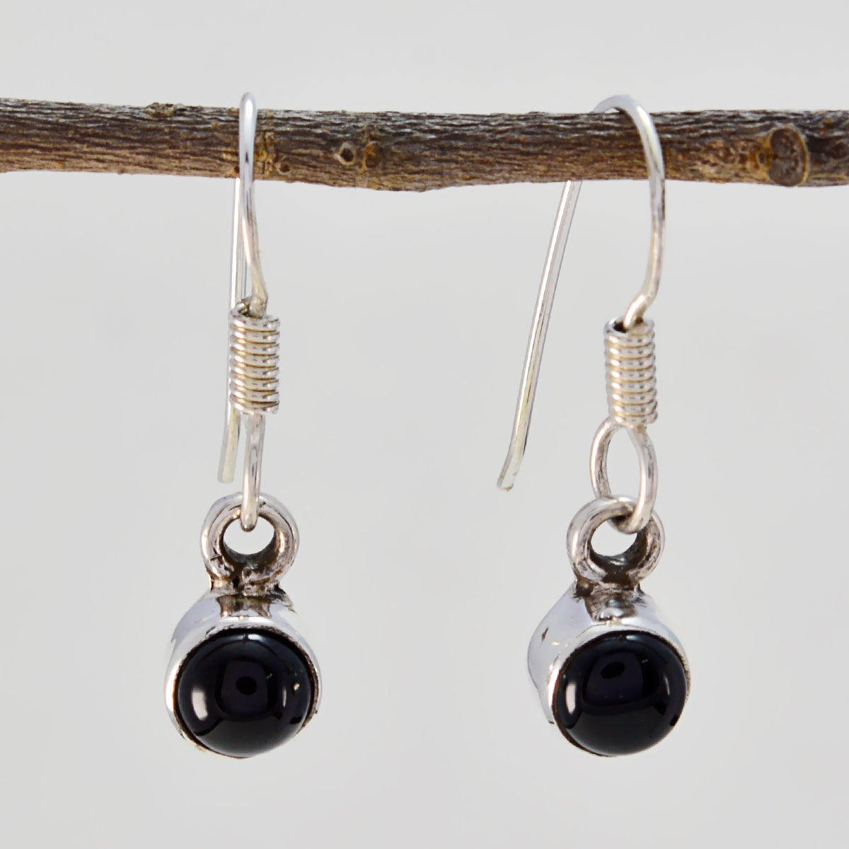 Black-Onyx-Australian-Clara-multiple-Dangle-Black-92.5-Silver-Earring