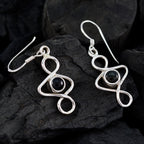 Black-Onyx-American-Ellie-Solitaire-Dangle-Black-Silver-Earring