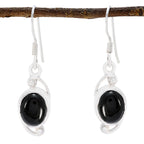 Black-Onyx-German-Ella-Solitaire-Dangle-Black-Silver-Earring