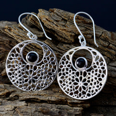 Black-Onyx-African-Ellie-Solitaire-Dangle-Black-92.5-Silver-Earring