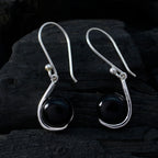 Black-Onyx-Russian-Emilia-Solitaire-Dangle-Black-Sterling-Silver-Earring
