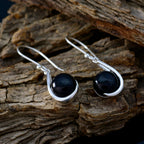 Black-Onyx-Russian-Emilia-Solitaire-Dangle-Black-Sterling-Silver-Earring