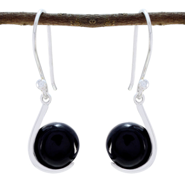 Black-Onyx-Russian-Emilia-Solitaire-Dangle-Black-Sterling-Silver-Earring