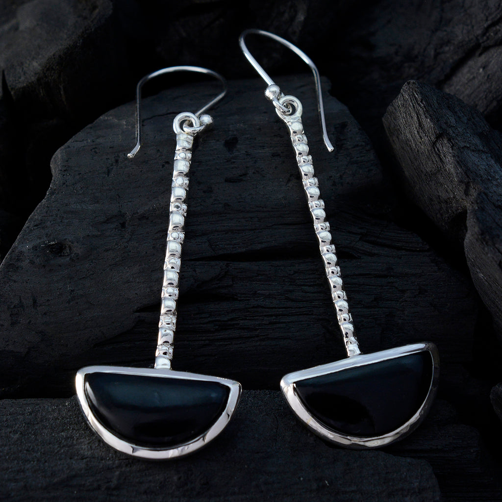 Black-Onyx-Moroccan-Emily-Solitaire-Dangle-Black-Sterling-Silver-Earring
