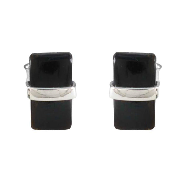 Black-Onyx-Middle-Eastern-Grace-Solitaire-Stud-Black-925-Silver-Earring