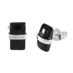 Black-Onyx-Middle-Eastern-Grace-Solitaire-Stud-Black-925-Silver-Earring