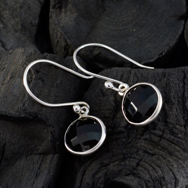 Black-Onyx-Latin-American-Harper-multiple-Dangle-Black-925-Silver-Earring