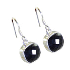 Black-Onyx-French-Hazel-multiple-Dangle-Black-925-Sterling-Silver-Earring