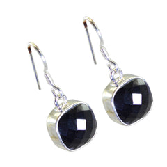 Black-Onyx-French-Hazel-multiple-Dangle-Black-925-Sterling-Silver-Earring