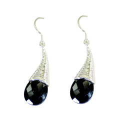 Black-Onyx-Russian-Elena-Solitaire-Dangle-Black-925-Sterling-Silver-Earring