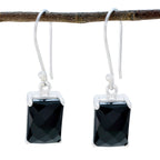 Black-Onyx-Russian-Inès-Solitaire-Dangle-Black-Sterling-Silver-Earring