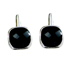 Black-Onyx-Moroccan-Isabel-Solitaire-Stud-Black-925-Sterling-Silver-Earring