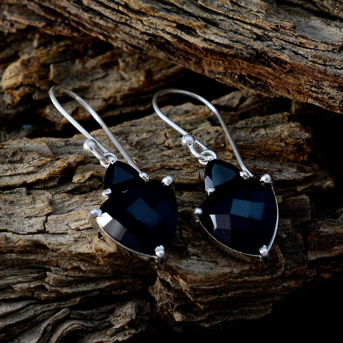 Black-Onyx-Latin-American-Yasmine-multiple-Dangle-Black-925-Sterling-Silver-Earring