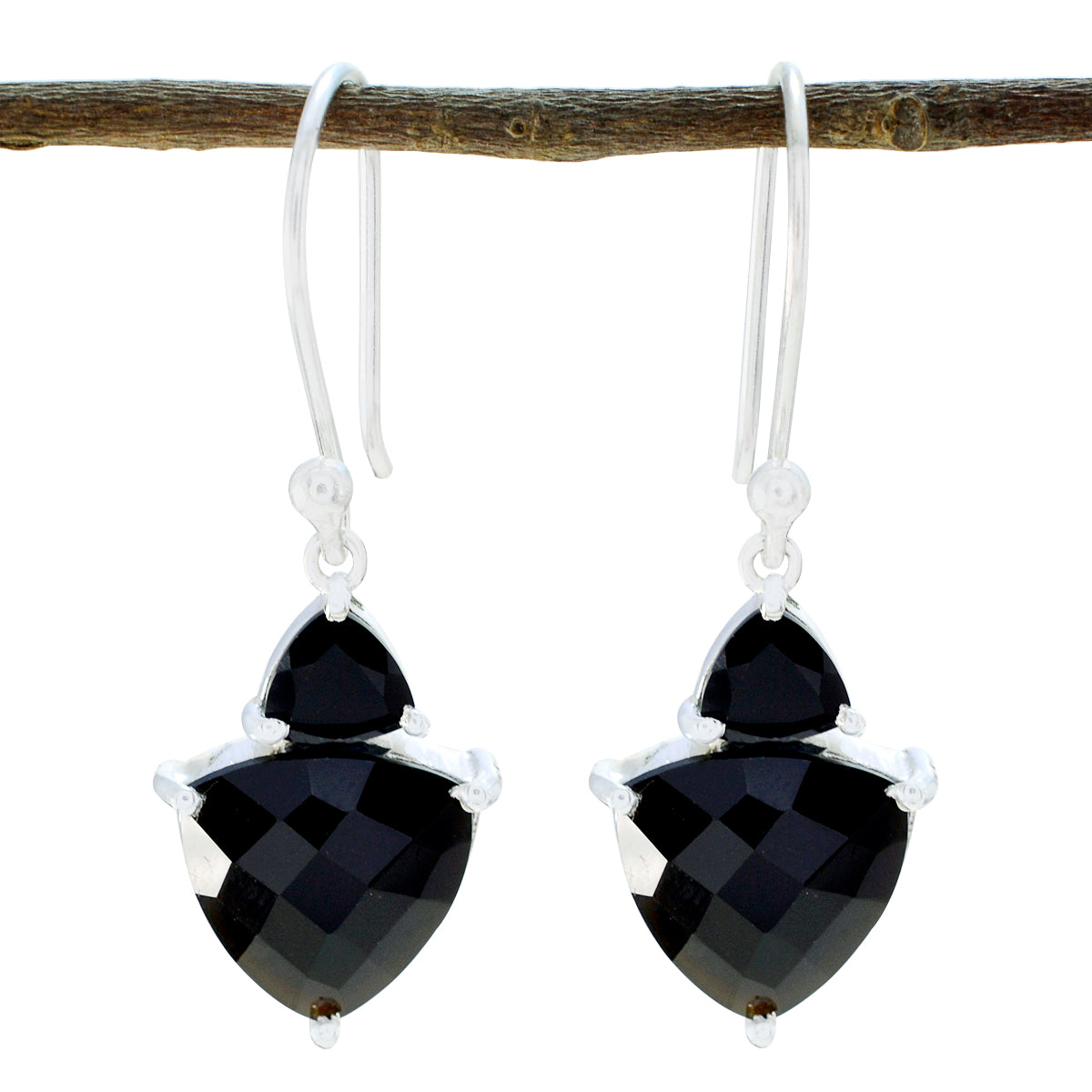 Black-Onyx-Latin-American-Yasmine-multiple-Dangle-Black-925-Sterling-Silver-Earring