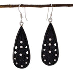 Black-Onyx-Indian-Angel-multiple-Dangle-Black-92.5-Silver-Earring