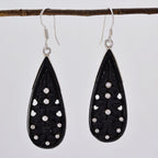 Black-Onyx-Indian-Angel-multiple-Dangle-Black-92.5-Silver-Earring