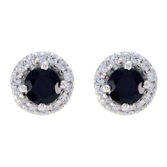 Black-Onyx-American-Isabelle-multiple-Stud-Black-92.5-Silver-Earring