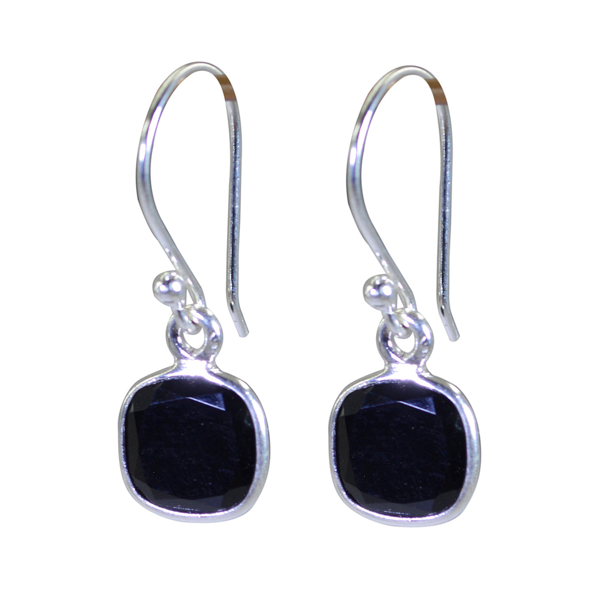 Black-Onyx-Turkish-Josephine-multiple-Dangle-Black-92.5-Silver-Earring Hoofdafbeelding