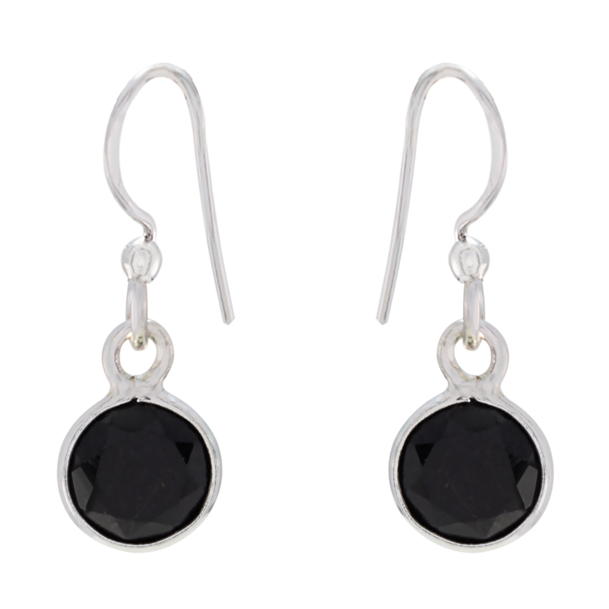 Black-Onyx-Italian-Julia-multiple-Dangle-Black-92.5-Silver-Earring