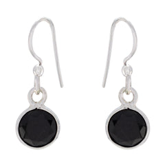 Black-Onyx-Italian-Julia-multiple-Dangle-Black-92.5-Silver-Earring