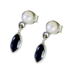 Black-Onyx-Mexican-Katharina-multiple-Stud-Black-Sterling-Silver-Earring