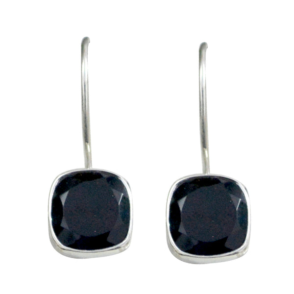 Black-Onyx-German-Leah-multiple-Dangle-Black-925-Silver-Earring