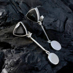 Black-Onyx-African-Lili-multiple-Stud-Black-925-Sterling-Silver-Earring