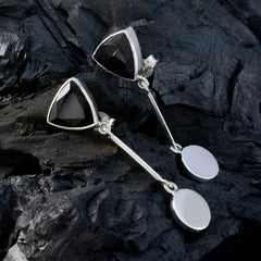 Black-Onyx-African-Lili-multiple-Stud-Black-925-Sterling-Silver-Earring