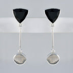 Black-Onyx-African-Lili-multiple-Stud-Black-925-Sterling-Silver-Earring