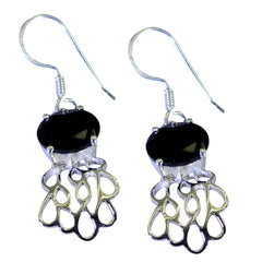 Black-Onyx-Egyptian-Lucy-Solitaire-Dangle-Black-925-Sterling-Silver-Earring