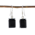 Black-Onyx-Japanese-Mathilde-Solitaire-Dangle-Black-925-Silver-Earring