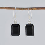 Black-Onyx-Japanese-Mathilde-Solitaire-Dangle-Black-925-Silver-Earring
