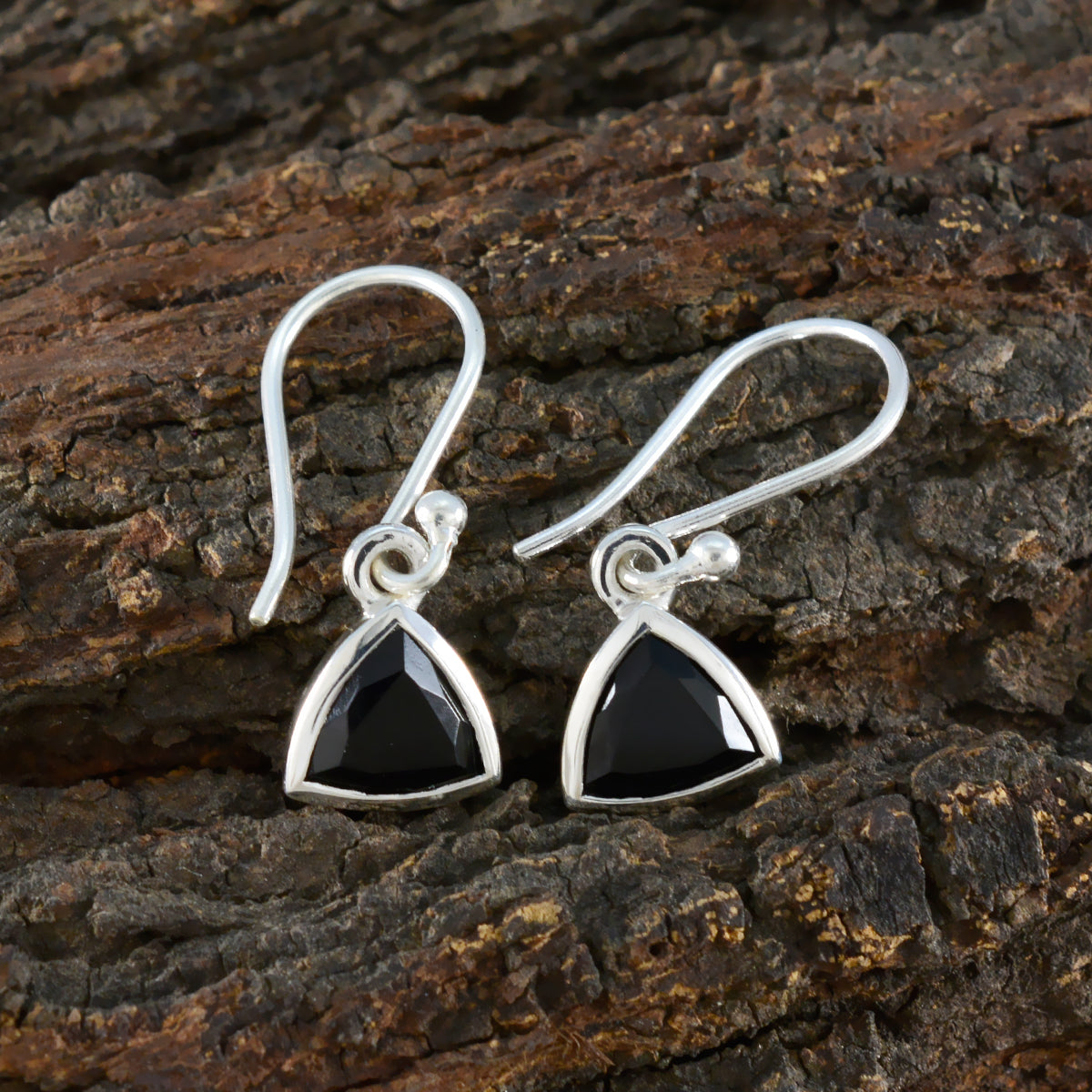 Black-Onyx-Russian-Chen-Solitaire-Dangle-Black-925-Silver-Earring