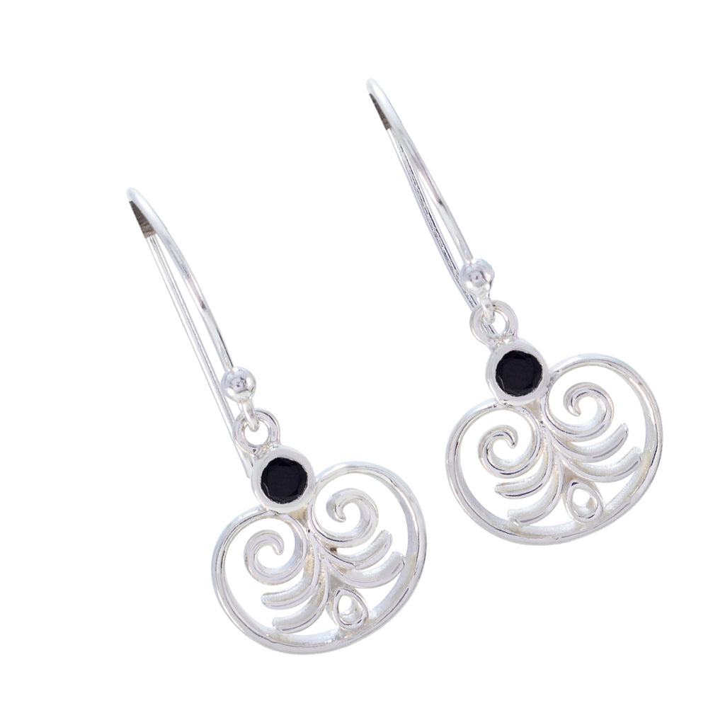 Black-Onyx-Mexican-Natalie-Solitaire-Dangle-Black-925-Sterling-Silver-Earring