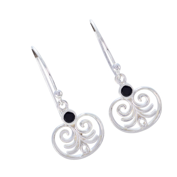 Black-Onyx-Mexican-Natalie-Solitaire-Dangle-Black-925-Sterling-Silver-Earring