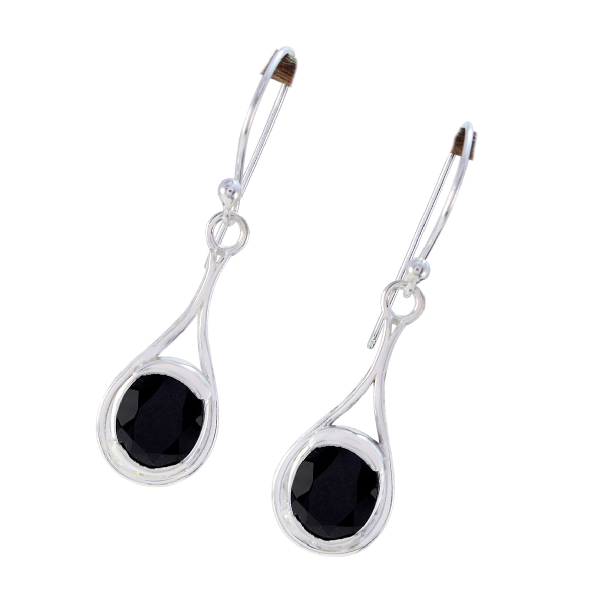 Black-Onyx-Australian-Nella-Solitaire-Dangle-Black-925-Sterling-Silver-Earring