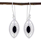 Black-Onyx-Latin-American-Nova-Solitaire-Dangle-Black-925-Sterling-Silver-Earring