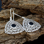 Black-Onyx-African-Penelope-Solitaire-Dangle-Black-Sterling-Silver-Earring