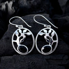 Black-Onyx-American-Scarlett-Solitaire-Dangle-Black-Silver-Earring