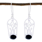 Black-Onyx-Egyptian-Pauline-Solitaire-Dangle-Black-925-Sterling-Silver-Earring