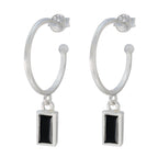 Black-Onyx-Korean-Savannah-Solitaire-Dangle-Black-Sterling-Silver-Earring