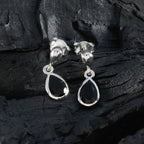 Black-Onyx-African-Yasmine-Solitaire-Stud-Black-925-Silver-Earring