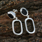 Black-Onyx-Middle-Eastern-Teresa-Solitaire-Stud-Black-925-Silver-Earring